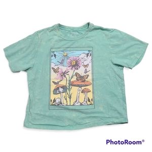 Sea Green Graphic T-Shirt